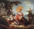 The Musical Contest Jean Honore Fragonard classic Rococo